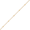 Thumbnail Image 0 of Child's Rosary Charm Bracelet in 14K Gold – 6.5"