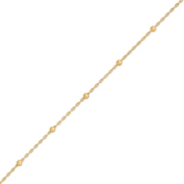Child's Rosary Charm Bracelet in 14K Gold – 6.5&quot;
