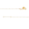 Thumbnail Image 2 of Child's Rosary Charm Bracelet in 14K Gold – 6.5"