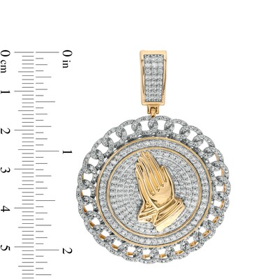 Ladies 18kt Gold Rose Plated Stainless Steel Our Father Lords Prayer Pendant Slanted Heart Comes with 18 Chain 
