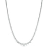 Thumbnail Image 1 of 6 CT. T.W. Certified Lab-Grown Diamond Graduated Necklace in 14K White Gold (F/SI2) – 16"