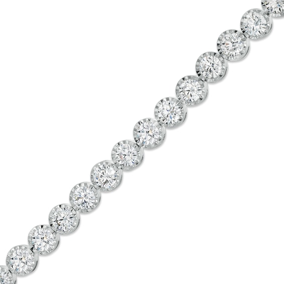 7 CT. T.w. Certified Lab-Grown Diamond Tennis Bracelet in 14K White Gold (F/Si2) â 7.25"