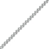 Thumbnail Image 1 of 1 CT. T.W. Diamond Alternating "S" Link Bracelet in Sterling Silver – 7.25"
