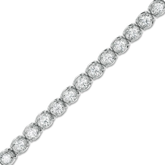 10 CT. T.w. Diamond Tennis Bracelet in 10K White Gold