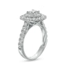 Thumbnail Image 3 of 1-1/2 CT. T.W. Princess-Cut Diamond Double Frame Engagement Ring in 14K White Gold (I/I2)