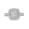 Thumbnail Image 4 of 1-1/2 CT. T.W. Princess-Cut Diamond Double Frame Engagement Ring in 14K White Gold (I/I2)
