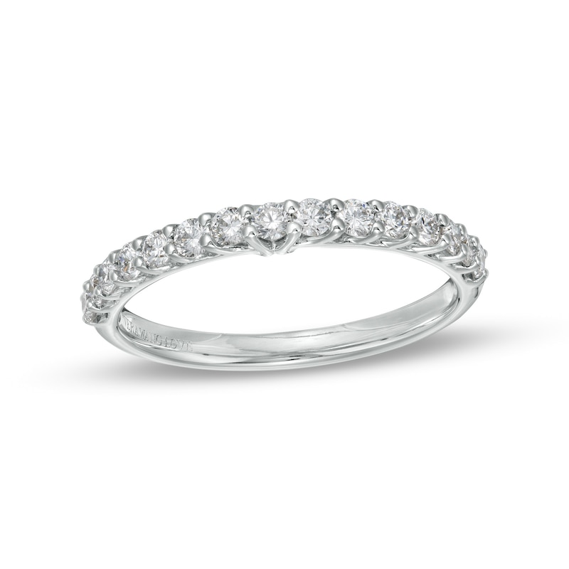 TRUE Lab-Created Diamonds by Vera Wang Love 1/2 CT. T.W. Anniversary Band in 14K White Gold (F/VS2)