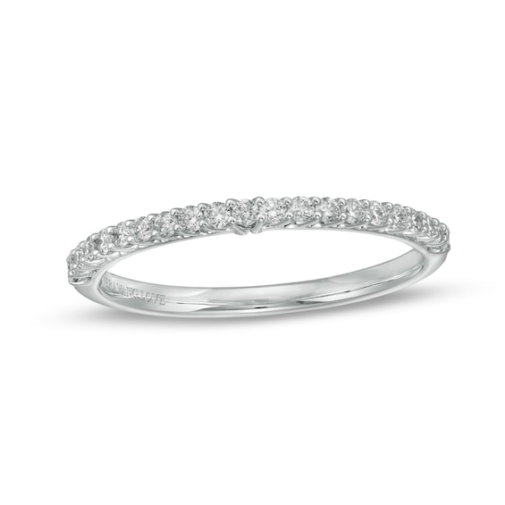 True Lab-Grown Diamonds by Vera Wang Love 1/4 CT. T.w. Anniversary Band in 14K White Gold