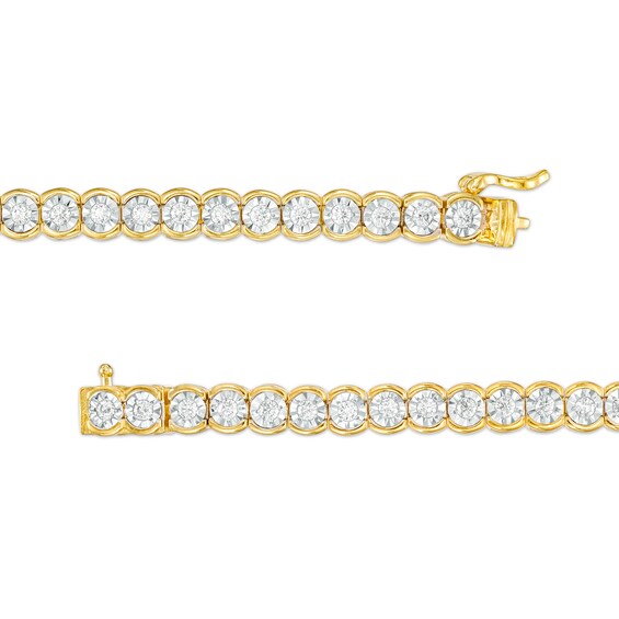 1-1/4 CT. T.w. Diamond Tennis Bracelet in 10K Gold - 8.5"