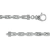 Thumbnail Image 3 of Vera Wang Men Cheval Link Chain Bracelet in Sterling Silver - 8.5"