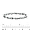 Thumbnail Image 4 of Vera Wang Men Cheval Link Chain Bracelet in Sterling Silver - 8.5"