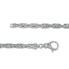 Thumbnail Image 3 of Vera Wang Men 5.5mm Cheval Link Chain Necklace in Hollow Sterling Silver 22"