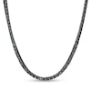 Thumbnail Image 1 of Vera Wang Men Spinel Necklace in Sterling Silver with Black Ruthenium- 22"