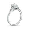 Thumbnail Image 3 of Vera Wang Love Collection Limited Edition 1-1/3 CT. T.W. Certified Pear-Shaped Diamond Ring in 14K White Gold (I/SI2)