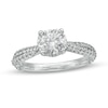 Thumbnail Image 1 of Vera Wang Love Collection Limited Edition 1-1/3 CT. T.W. Certified Diamond Split Shank Ring in 14K White Gold (I/SI2)