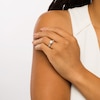 Thumbnail Image 2 of Vera Wang Love Collection Limited Edition 1-1/3 CT. T.W. Certified Diamond Split Shank Ring in 14K White Gold (I/SI2)