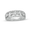 Thumbnail Image 1 of TRUE Lab-Grown Diamonds by Vera Wang Love 2 CT. T.W. Triple-Row Anniversary Band in 14K White Gold
