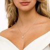 Thumbnail Image 3 of Marilyn Monroe™ Collection 3/4 CT. T.W. Diamond Star Pendant in 10K White Gold