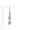 Marilyn Monroe™ Collection 1 CT. T.W. Composite Diamond Multi-Shape Drop Earrings in 10K White Gold
