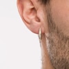 Thumbnail Image 2 of 1/2 CT. T.W. Diamond Hoop Earrings in 10K Gold