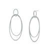 Thumbnail Image 1 of Vera Wang Love Collection 1-1/2 CT. T.W. Diamond Double Oval Drop Earrings in 10K White Gold