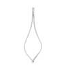 Thumbnail Image 2 of Vera Wang Love Collection 1-1/2 CT. T.W. Diamond Teardrop Drop Earrings in 10K White Gold