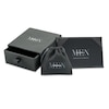 Thumbnail Image 3 of Vera Wang Men 2-7/8 CT. T.W. Black Diamond Solitaire Stud Earrings in Sterling Silver with Black Rhodium