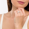 Thumbnail Image 2 of 1-1/2 CT. T.W. Pear-Shaped Diamond Frame Split Shank Bridal Set in 10K White Gold