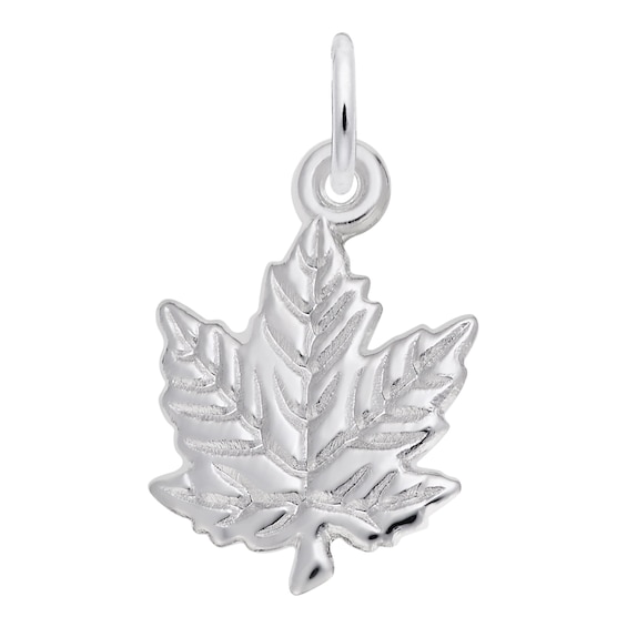Rembrandt CharmsÂ® Maple Leaf in Sterling Silver