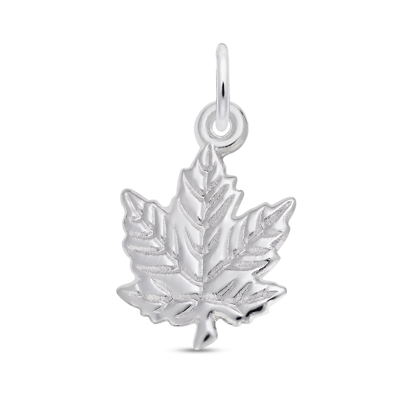 Main Image 1 of Rembrandt Charms® Maple Leaf in Sterling Silver