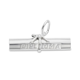 Rembrandt Charms® DIPLOMA Scroll in Sterling Silver