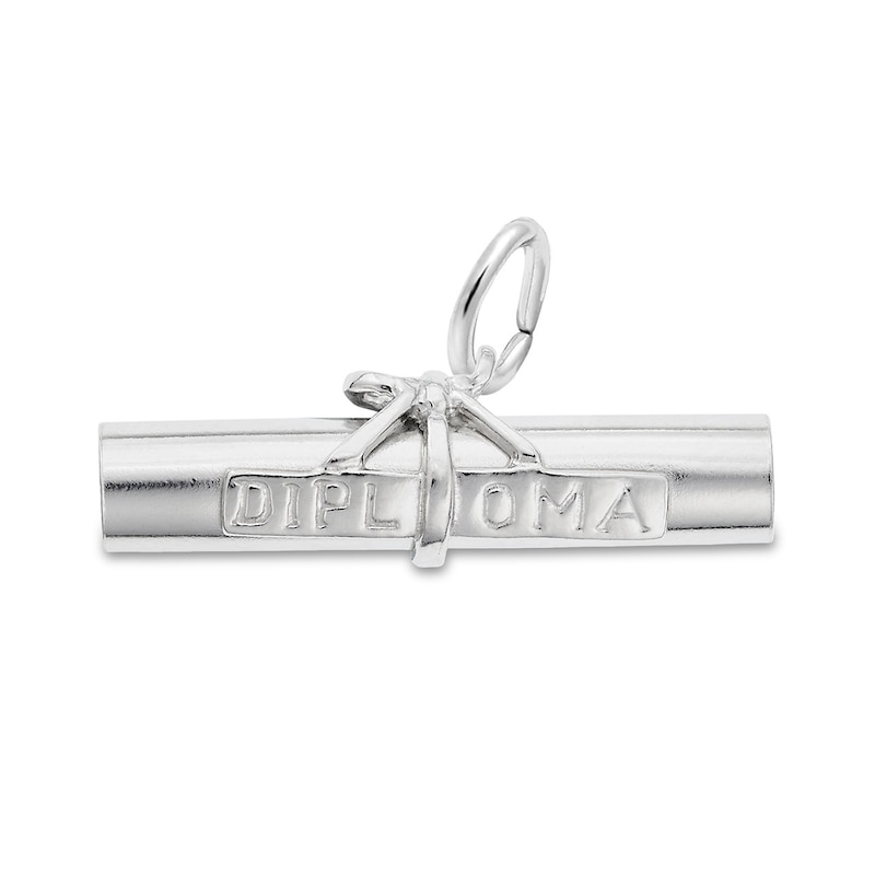 Main Image 1 of Rembrandt Charms® DIPLOMA Scroll in Sterling Silver