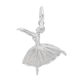 Rembrandt Charms® Arabesque Ballerina in Sterling Silver