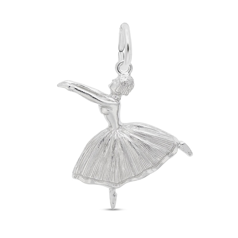 Main Image 1 of Rembrandt Charms® Arabesque Ballerina in Sterling Silver