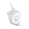 Thumbnail Image 1 of Rembrandt Charms® Straight Flush of Cards in Sterling Silver