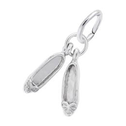 Rembrandt Charms® Ballet Shoes in Sterling Silver