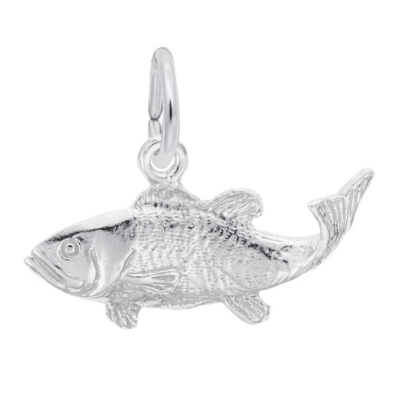 Rembrandt Charms® Fish in Sterling Silver
