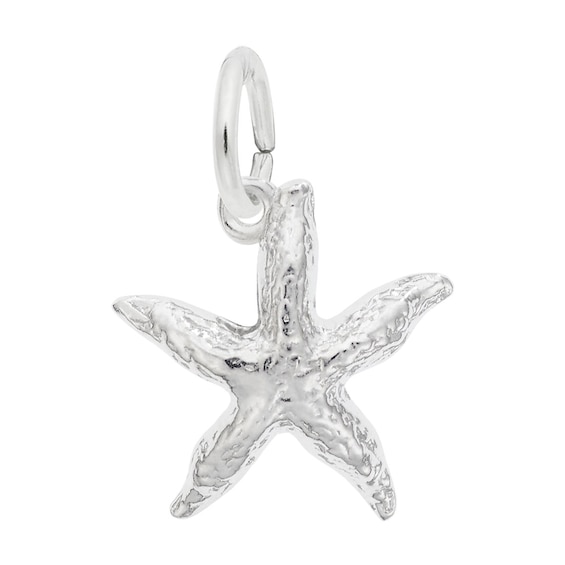 Rembrandt CharmsÂ® Starfish in Sterling Silver