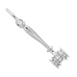 Rembrandt Charms® Gavel in Sterling Silver