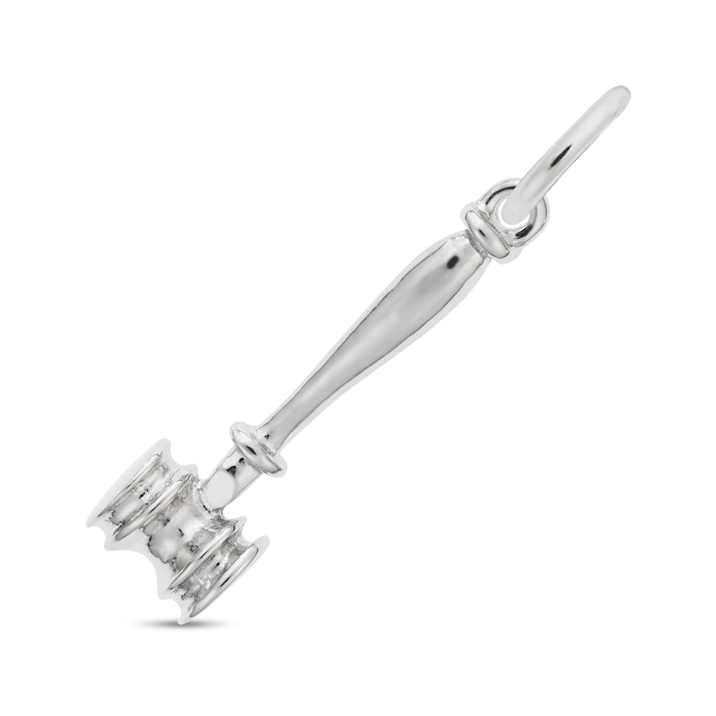 Main Image 1 of Rembrandt Charms® Gavel in Sterling Silver