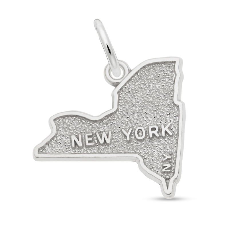 Rembrandt Charms® NEW YORK State in Sterling Silver