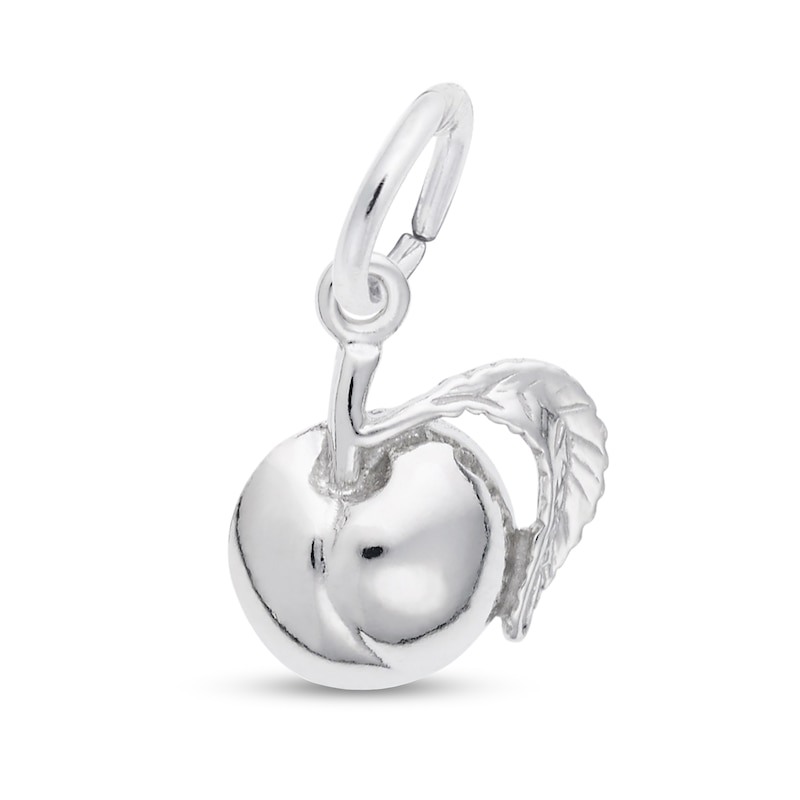 Peach Charm Sterling Silver Peach Charm Sterling Silver