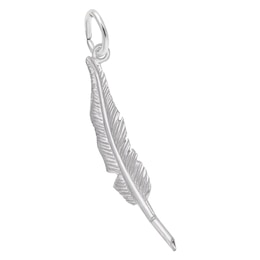 Rembrandt Charms® Feather Pen in Sterling Silver