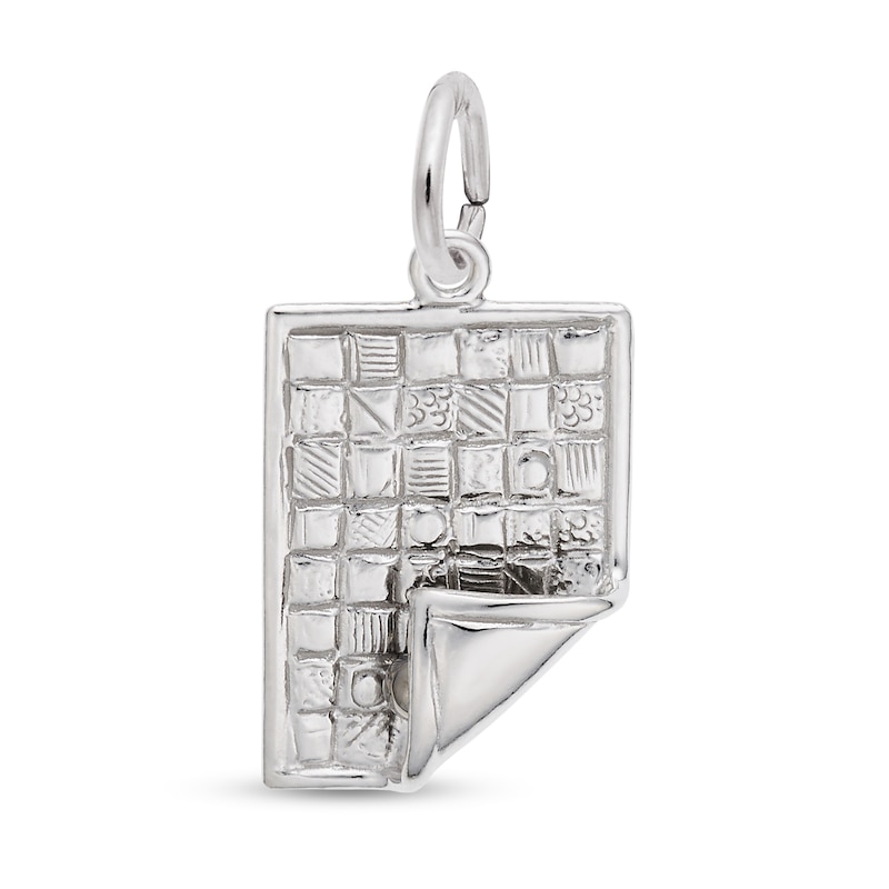 Main Image 1 of Rembrandt Charms® Quilt Blanket in Sterling Silver
