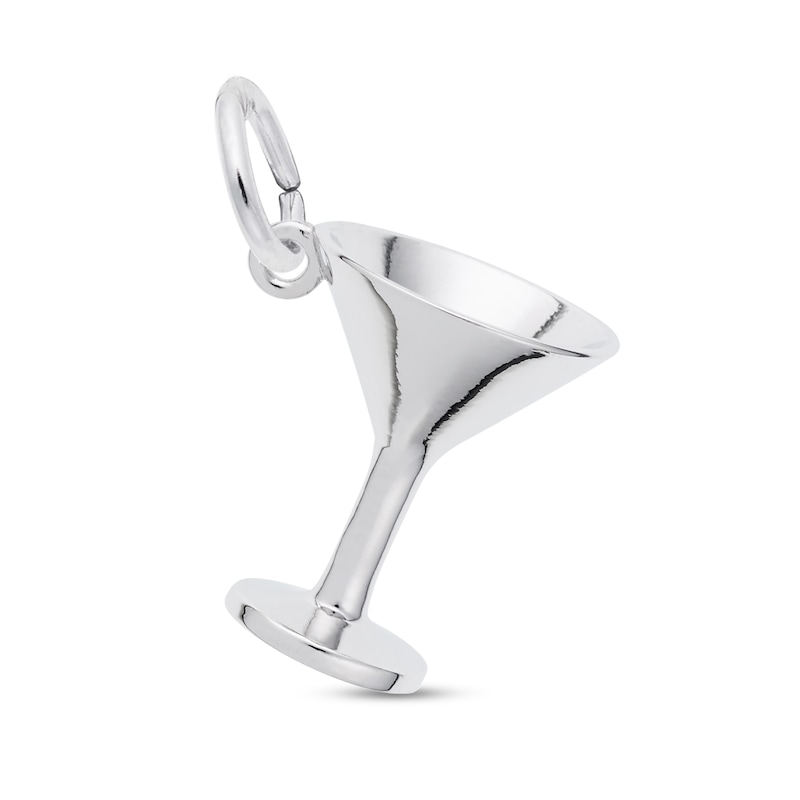 Main Image 1 of Rembrandt Charms® Martini Glass in Sterling Silver