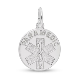 Rembrandt Charms® PARAMEDIC Disc in Sterling Silver