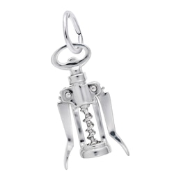 Rembrandt Charms® Corkscrew in Sterling Silver