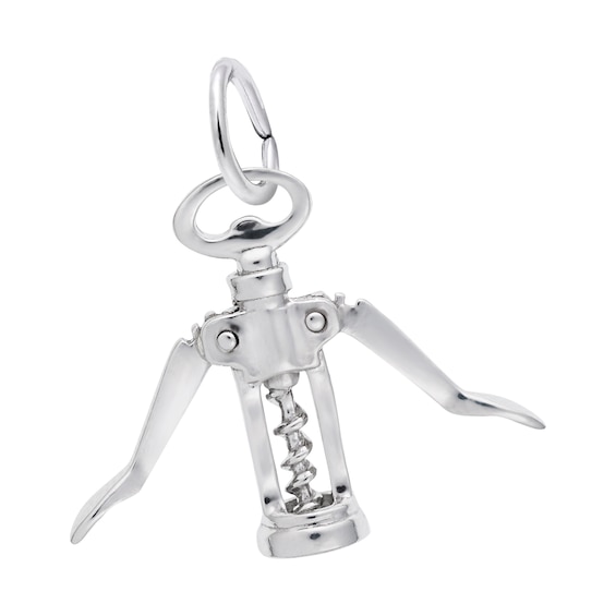 Rembrandt CharmsÂ® Corkscrew in Sterling Silver