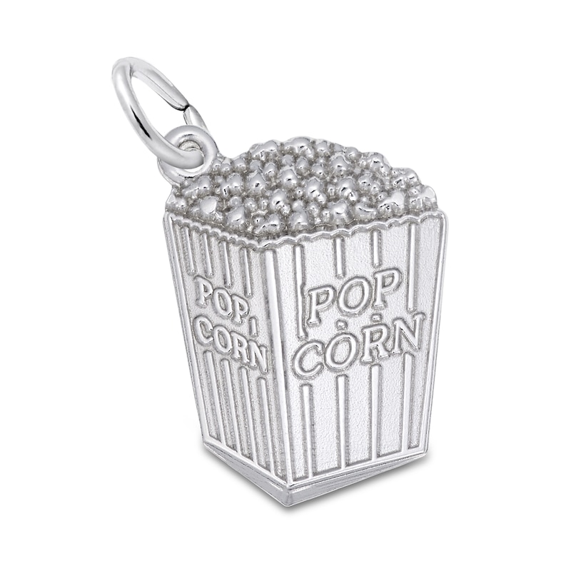 Main Image 1 of Rembrandt Charms® POP CORN Bucket in Sterling Silver