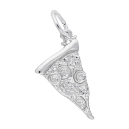 Rembrandt Charms® Pizza Slice in Sterling Silver